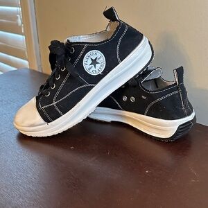 Kids Black and White Sneakers